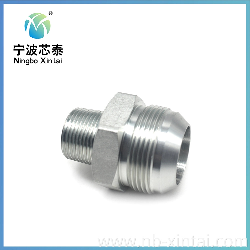 Hose Assembly Metal Pipe Equipment Brass Connector Male Nipple 2022 Hose Fitting Hydraulic Fitting (Jic, Bsp, NPT, Orfs)